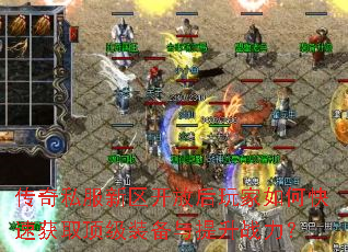 ����˽���������ź������ο��ٻ�ȡ����װ��������ս����