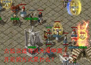 ����˵���з���ħ���뿪ǰ�ķ�ʽ��ʲô��