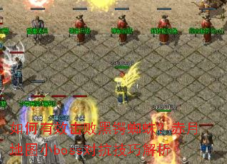 �����Ч���ܺ���֩�룿���µ�ͼСboss�Կ����ɽ���