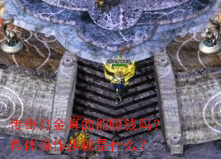 传奇打金真的能赚钱吗?具体操作步骤是什么? 传奇打金真的能赚钱吗?具体操作步骤是什么?