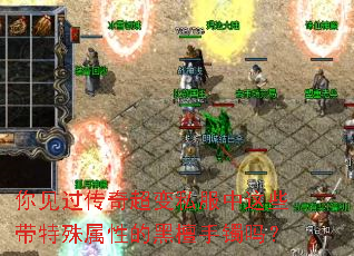 你见过传奇超变私服中这些带特殊属性的黑檀手镯吗? 你见过传奇超变私服中这些带特殊属性的黑檀手镯吗?