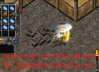 骷髅王传奇中传送戒指如何获取与使用?其隐藏属性有哪些实战妙用? 骷髅王传奇中传送戒指如何获取与使用?其隐藏属性有哪些实战妙用?