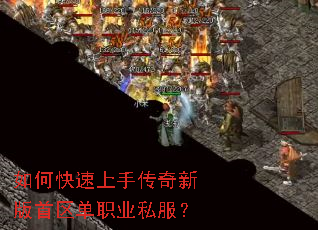 如何快速上手传奇新版首区单职业私服? 如何快速上手传奇新版首区单职业私服?