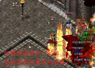 如何快速提升1.85神龙合击角色等级与装备? 如何快速提升1.85神龙合击角色等级与装备?
