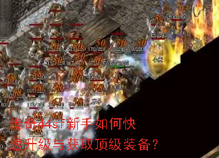 传奇44sf新手如何快速升级与获取顶级装备? 传奇44sf新手如何快速升级与获取顶级装备?