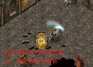 鸿蒙单职业传奇如何架设?游戏攻略全解析 鸿蒙单职业传奇如何架设?游戏攻略全解析