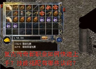 复古传奇新职业如何快速上手?技能搭配有哪些诀窍? 复古传奇新职业如何快速上手?技能搭配有哪些诀窍?