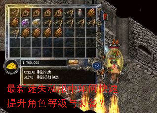 最新迷失私服中如何快速提升角色等级与装备? 最新迷失私服中如何快速提升角色等级与装备?