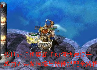 传世sf手机版新手如何快速提升战力?装备选择与技能搭配全解析 传世sf手机版新手如何快速提升战力?装备选择与技能搭配全解析